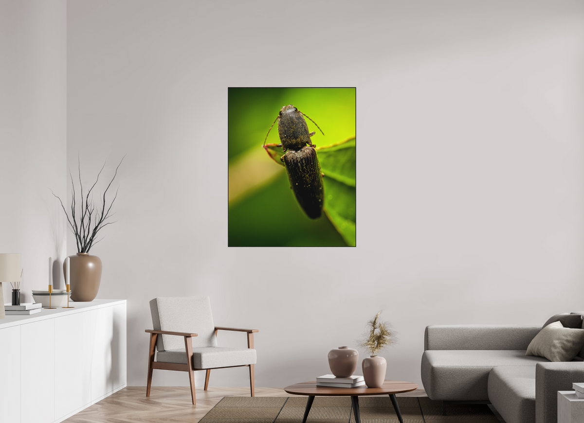 90 x 112.5 cm, Impression pigmentaire Fine Art sous plexi avec ArtBox en chêne massif noir 4mm ad