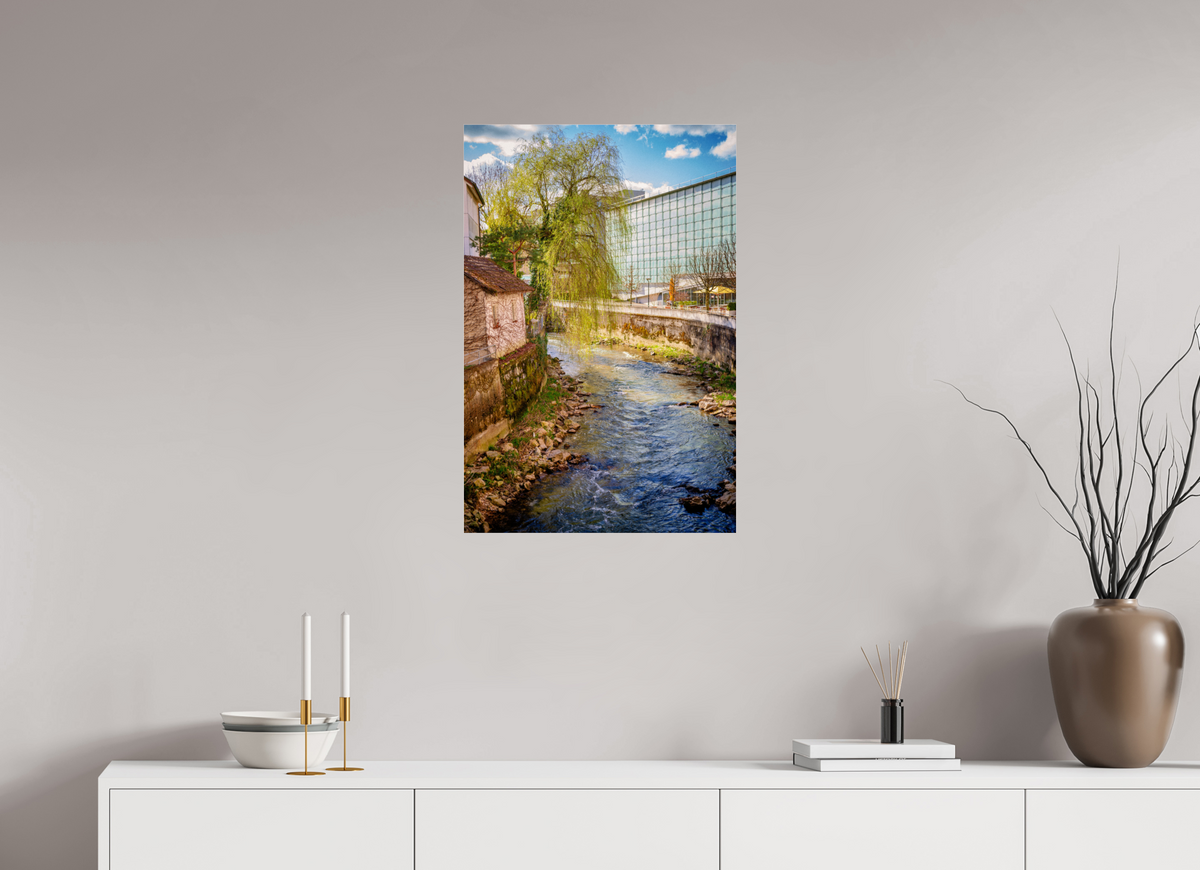 50 x 75 cm, Tirage photo métallisée sous Plexi sd