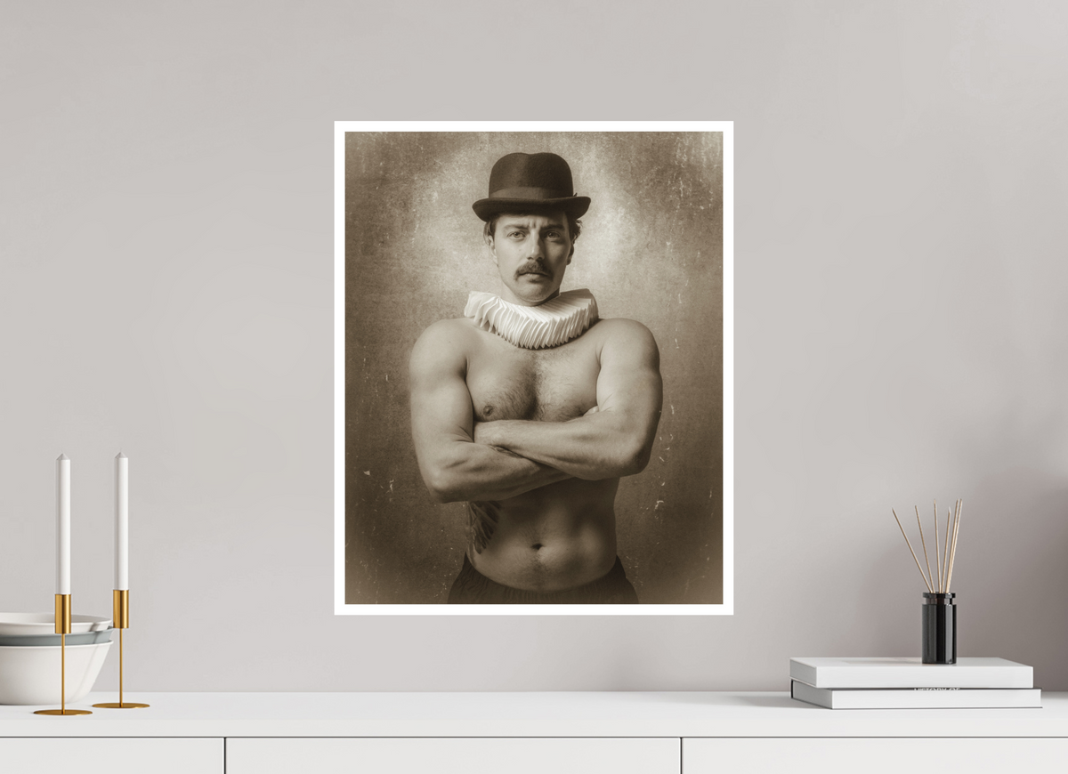 40 x 50 cm, Impression Fine Art sur Alu Dibond marge 1cm papier photo rag mat s
