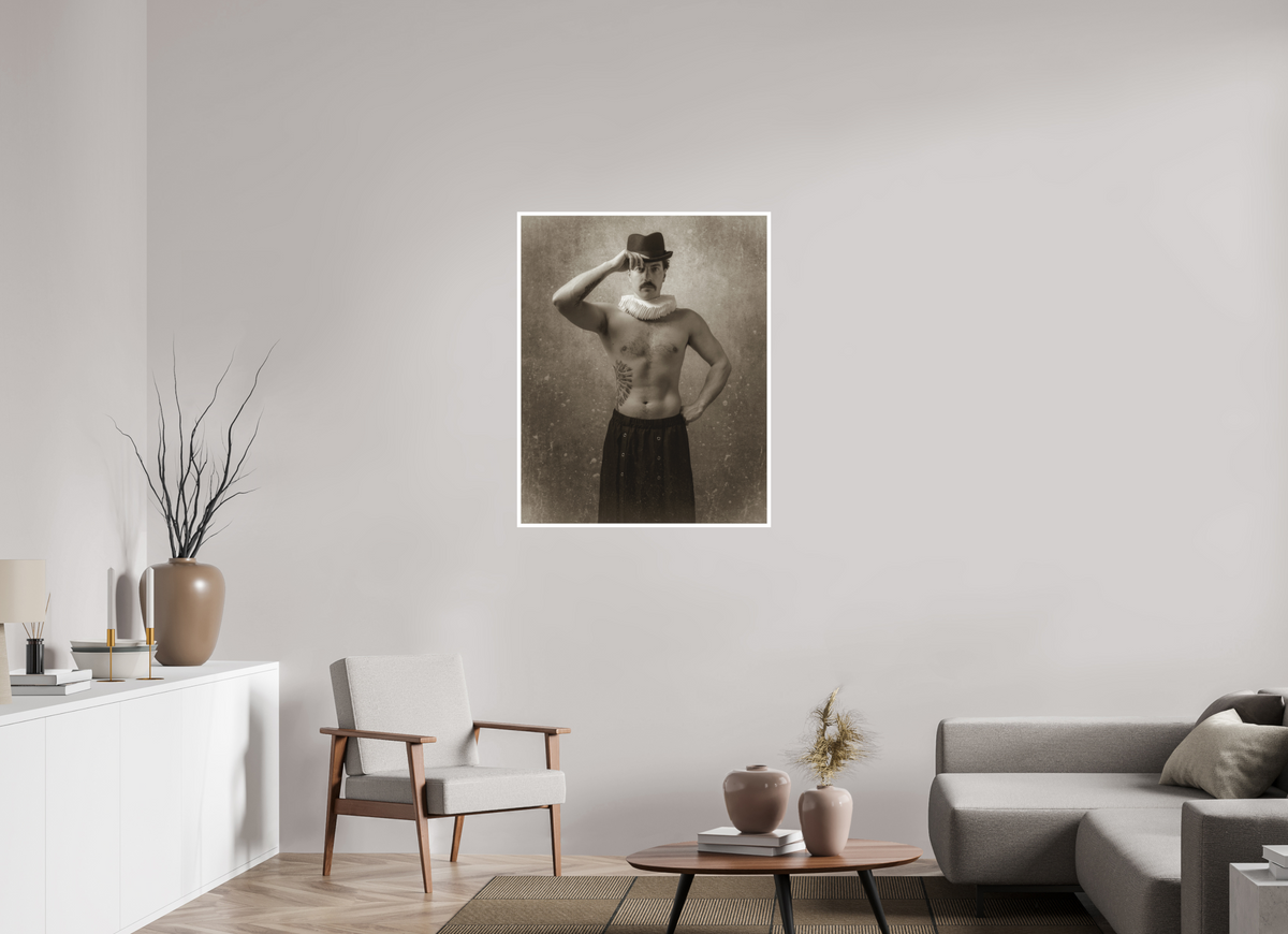 80 x 100 cm, Impression Fine Art sur Alu Dibond marge 1cm papier photo rag mat x