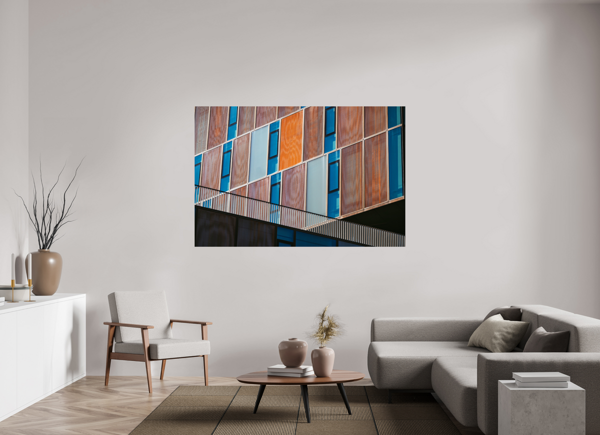 180 x 120 cm, ChromaLuxe HD Metal Print (Aluminum sublimé) Reflet de Structure