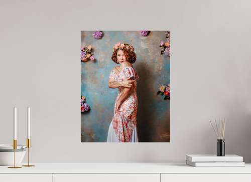 40 x 50 cm, Fine Art sur Alu Dibond Papier FineArt Baryta sans cadre Éclosion Divine - I