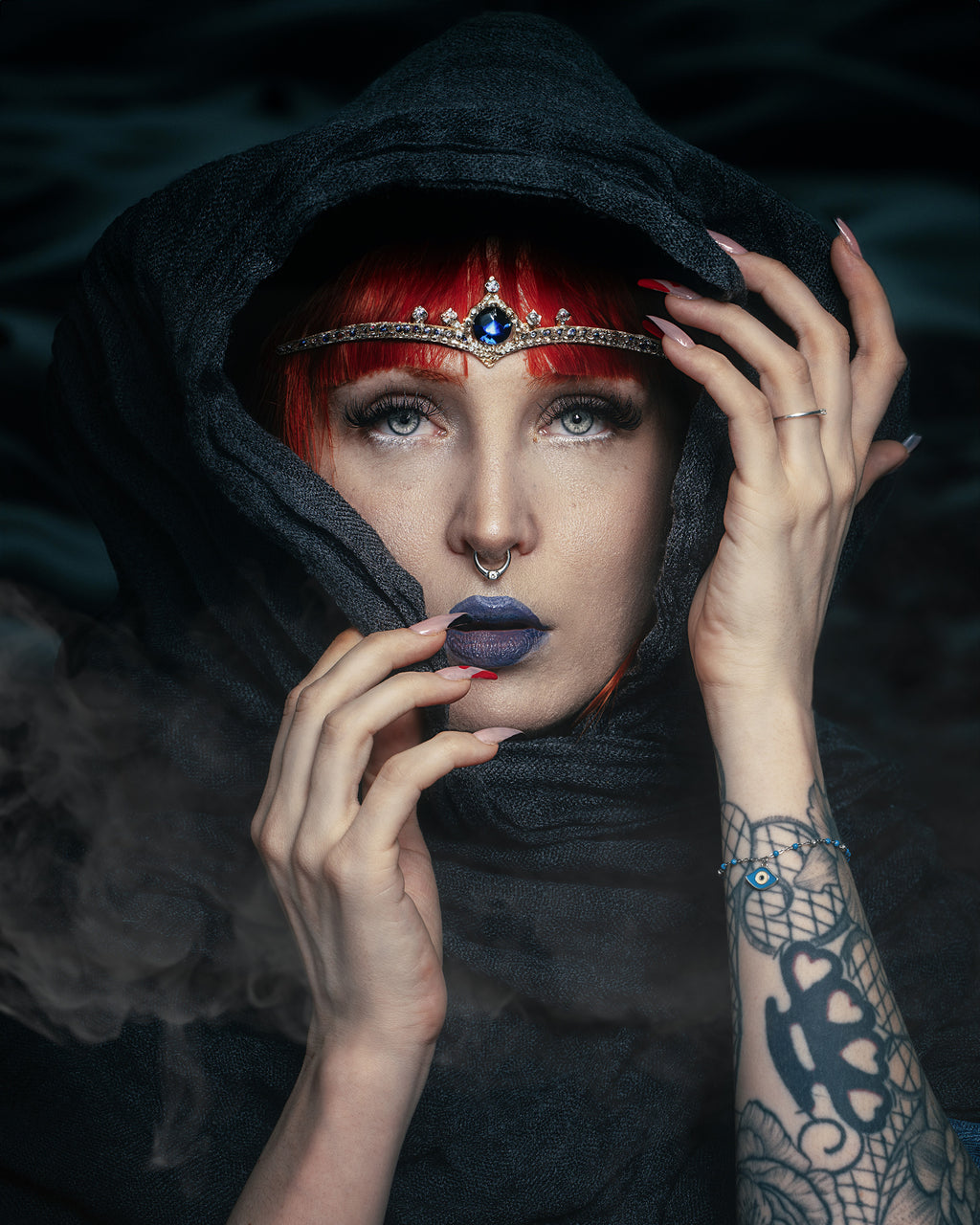 The Witch – Portrait Fine Art édition limitée 2023, photographie de Schakya Sinhara