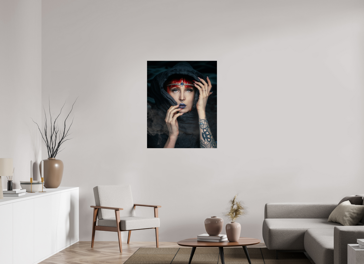 80 x 100 cm, ChromaLuxe HD Metal Print (Aluminum sublimé) The Witch - I 2023