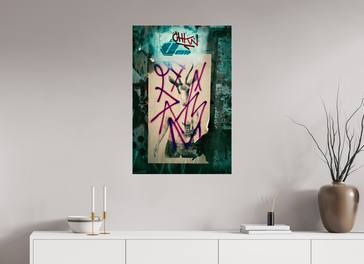 60 x 90 cm, Tirage photo métallisée sous Plexi ado