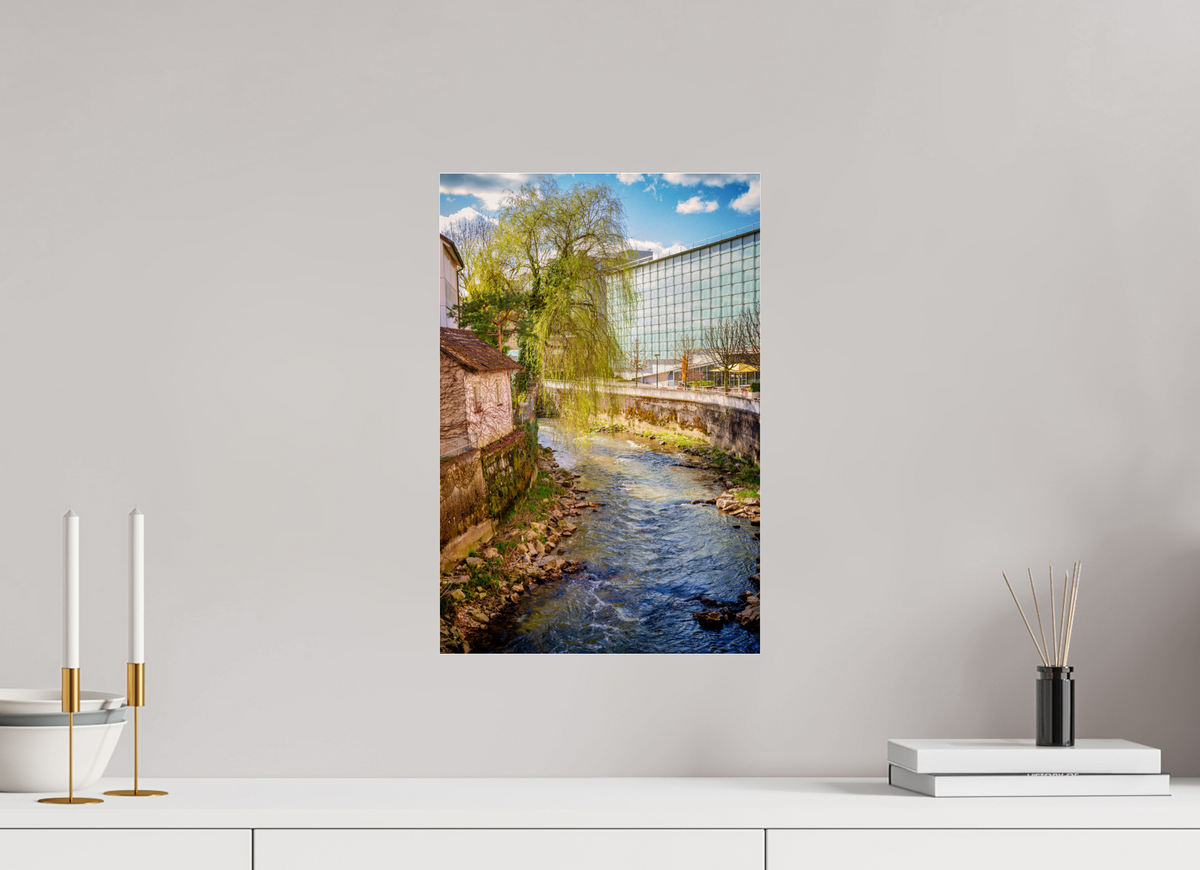 30 x 45 cm, Tirage photo métallisée sous Plexi sd